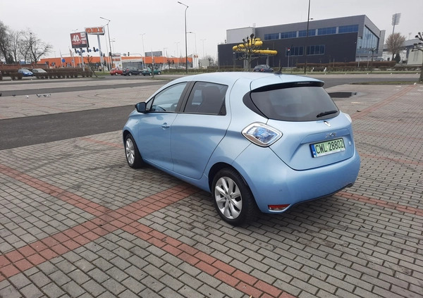 Renault Zoe cena 32900 przebieg: 87200, rok produkcji 2014 z Suchowola małe 67